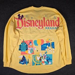 NWT Disney Disneyland Resort Play in Parks Yellow Spirit Jersey Size L